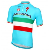2016 ASTANA PRO TEAM Italian Champion Radtrikot Kurzarm Radtrikot Kaufen