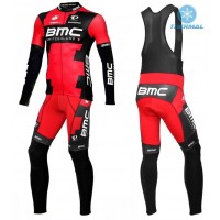 2016 BMC Racing Team Pro LTD thermisch Fahrradbekleidung Satz Radtrikot Langarm+Lang Trägerhose Radtrikot Kaufen