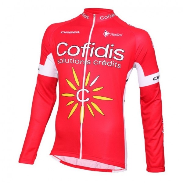 2016 Cofidis Team Radtrikot Langarm Radtrikot Kaufen