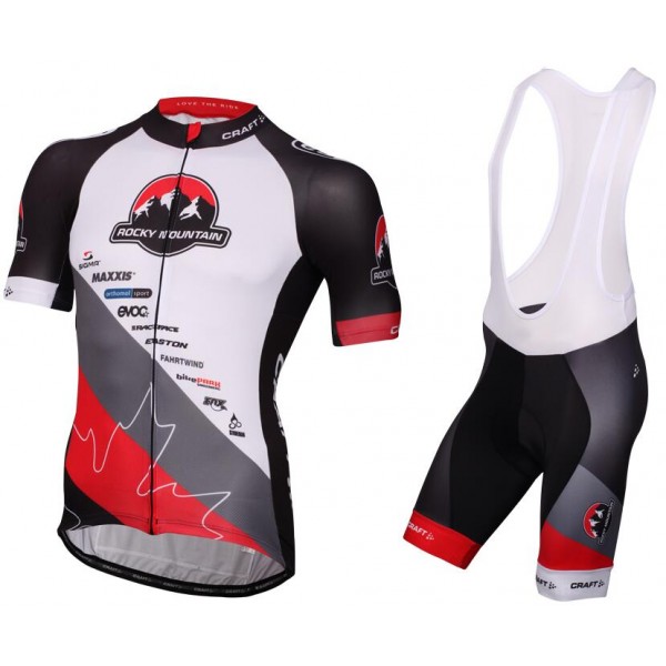 2016 CRAFT ROCKY MOUNTAIN Fahrradbekleidung Satz Fahrradtrikot Kurzarm Trikot und Kurz Trägerhose Radtrikot Kaufen