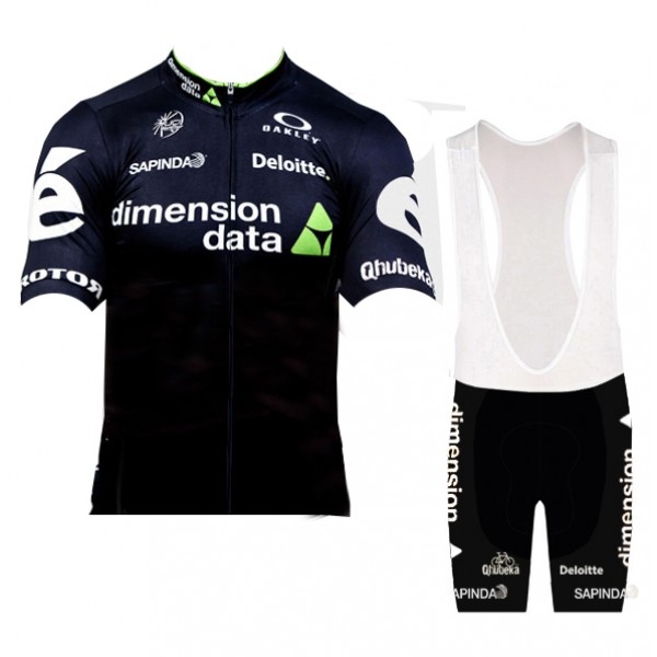 2016 Dimension Data Fahrradbekleidung Satz Fahrradtrikot Kurzarm Trikot und Kurz Trägerhose 03 Radtrikot Kaufen