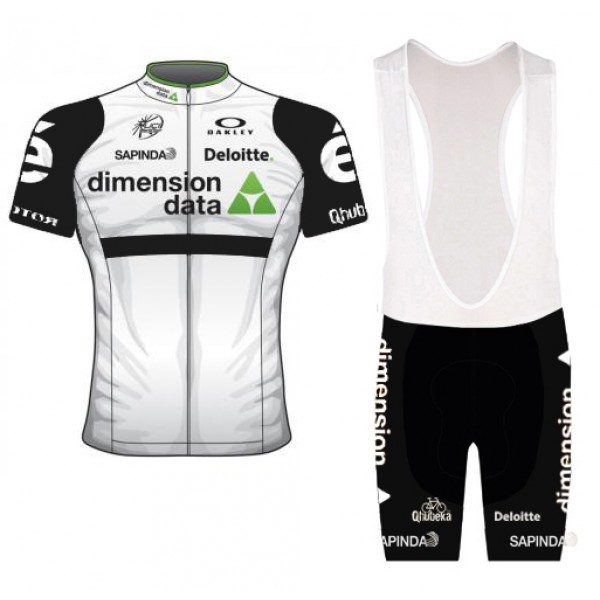 2016 Dimension Data Fahrradbekleidung Satz Fahrradtrikot Kurzarm Trikot und Kurz Trägerhose Radtrikot Kaufen