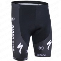 2016 QUICK STEP Pro Kurz Radhose Schwarz Radtrikot Kaufen
