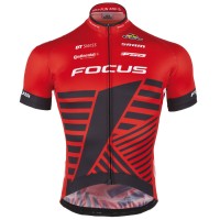 2016 GSG Focus XC Rouge Fahrradbekleidung Kurzarm Radtrikot Radtrikot Kaufen