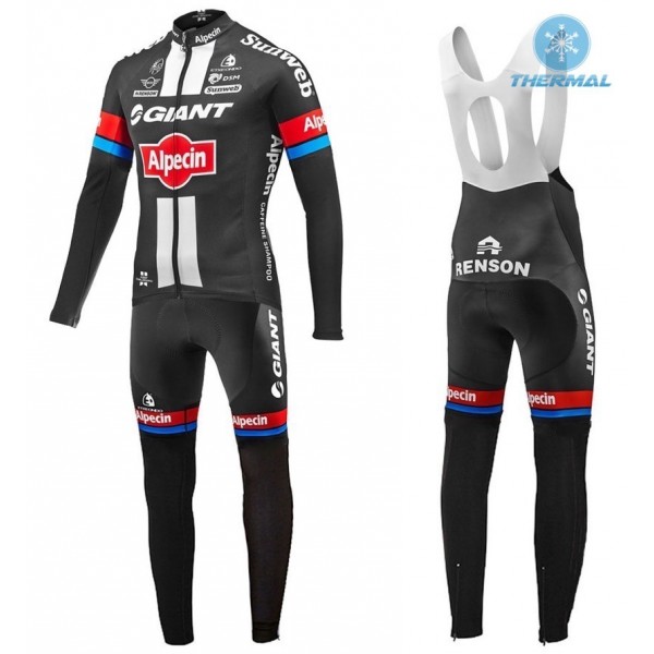 2016 Team Giant-Alpecin thermisch Fahrradbekleidung Satz Radtrikot Langarm+Lang Trägerhose Radtrikot Kaufen 2016 Team Giant-Alpecin thermisch Fahrradbekleidung Satz Radtrikot Langarm+Lang Trägerhose Radtrikot Kaufen