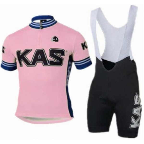 2016 KAS rose Fahrradbekleidung Satz Fahrradtrikot Kurzarm Trikot und Kurz Trägerhose Radtrikot Kaufen