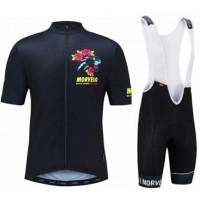 2016 Morvelo Fahrradbekleidung Satz Fahrradtrikot Kurzarm Trikot und Kurz Trägerhose 05 Radtrikot Kaufen