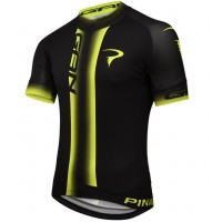 2016 Pinarello Gan Fahrradbekleidung Kurzarm Radtrikot schwarz jaune Radtrikot Kaufen