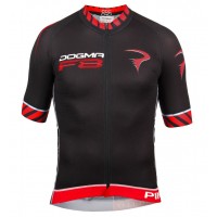 2016 Pinarello Dogma F8 schwarz-rot Radtrikot Kurzarm Radtrikot Kaufen