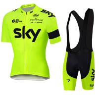 2016 SKY Fahrradbekleidung Satz Fahrradtrikot Kurzarm Trikot und Kurz Trägerhose 05 Radtrikot Kaufen