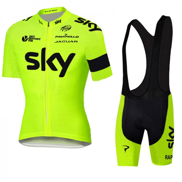 2016 SKY Fahrradbekleidung Satz Fahrradtrikot Kurzarm Trikot und Kurz Trägerhose 05 Radtrikot Kaufen