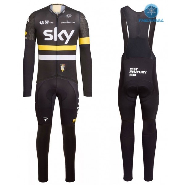 2016 Team Sky IV Schwarz-Gelb thermisch Fahrradbekleidung Satz Radtrikot Langarm+Lang Trägerhose Radtrikot Kaufen 2016 Team Sky IV Schwarz-Gelb thermisch Fahrradbekleidung Satz Radtrikot Langarm+Lang Trägerhose Radtrikot Kaufen