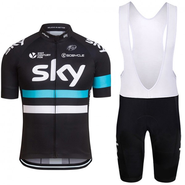 2016 SKY Fahrradbekleidung Satz Fahrradtrikot Kurzarm Trikot und Kurz Trägerhose 02 Radtrikot Kaufen