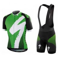 2016 Specialized Comp Racing Ss vert Fahrradbekleidung Satz Fahrradtrikot Kurzarm Trikot und Kurz Trägerhose Radtrikot Kaufen