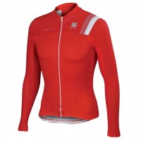 2016 Sportful JSW Rot Radtrikot Langarm Radtrikot Kaufen