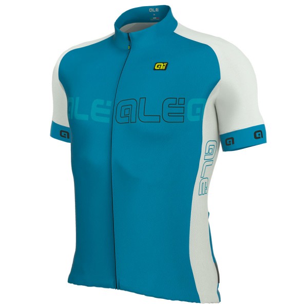 2017 Ale Excel Basic Radtrikot Kurzarm Light Blau Radtrikot Kaufen