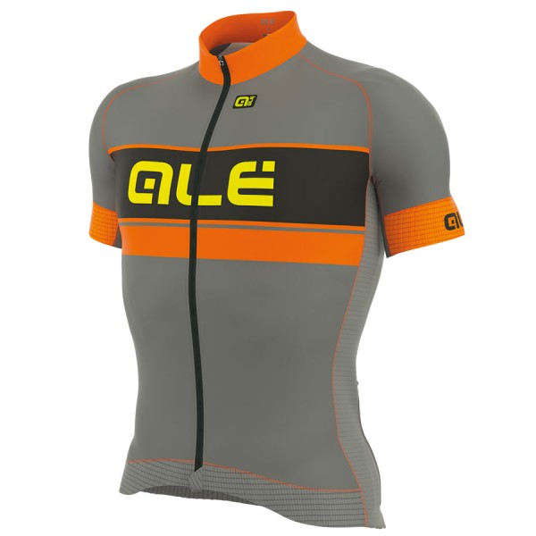 2017 Ale Graphics PRR Bermuda Radtrikot Kurzarm Grau Orange Radtrikot Kaufen 2017 Ale Graphics PRR Bermuda Radtrikot Kurzarm Grau Orange Radtrikot Kaufen