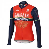 BAHRAIN-MERIDA Radtrikot Langarm 2017 Radtrikot Kaufen