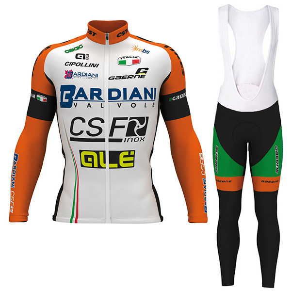 BARDIANI CSF 2017 Fahrradbekleidung Satz Radtrikot Langarm+Lang Trägerhose Radtrikot Kaufen