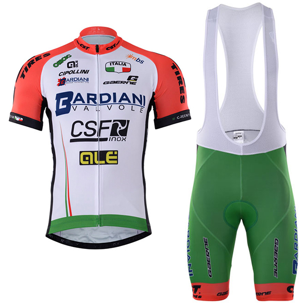 2017 BARDIANI CSF Fahrradbekleidung Satz Radtrikot Kurzarm+Kurz Trägerhose Radtrikot Kaufen