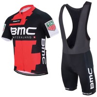 Bmc Racing Team 2017 Fahrradbekleidung Satz Radtrikot Kurzarm+Kurz Trägerhose Schwarz Radtrikot Kaufen