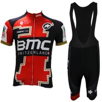 2017 BMC Racing Fahrradbekleidung Satz Radtrikot Kurzarm+Kurz Trägerhose Radtrikot Kaufen