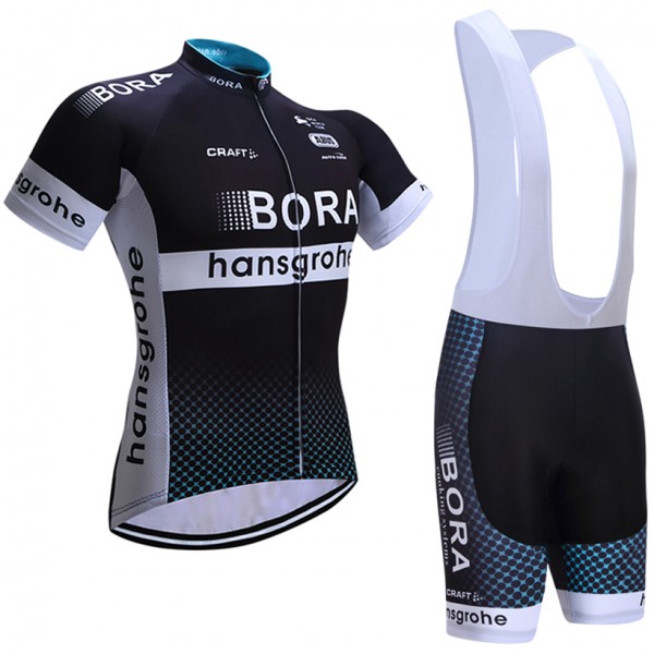 BORA Hansgrohe 2017 Fahrradbekleidung Satz Radtrikot Kurzarm+Kurz Trägerhose Radtrikot Kaufen