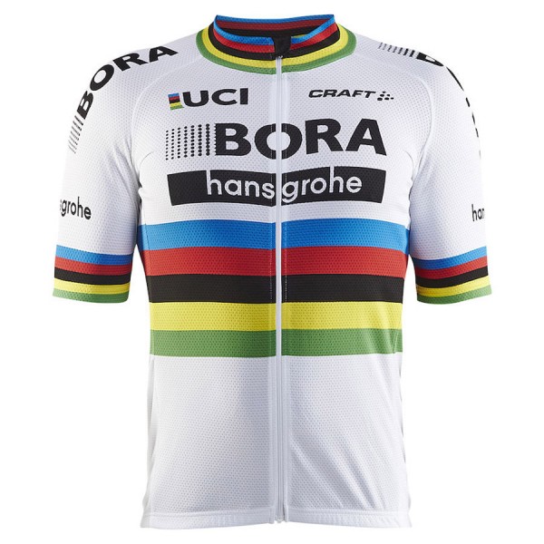 BORA Hansgrohe Pro Team 2017 UCI World Champion Radtrikot Kurzarm Radtrikot Kaufen