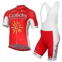 2017 Cofidis Fahrradbekleidung Satz Radtrikot Kurzarm+Kurz Trägerhose Radtrikot Kaufen