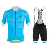 2017 Giordana Silber Line Blau Fahrradbekleidung Satz Radtrikot Kurzarm+Kurz Trägerhose Radtrikot Kaufen