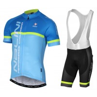2017 Nalini PRO Brivio Blau Fahrradbekleidung Satz Radtrikot Kurzarm+Kurz Trägerhose Radtrikot Kaufen
