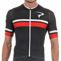2017 Pinarello Corsa Radtrikot Kurzarm-Schwarz Rot Radtrikot Kaufen