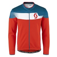 2017 Scott Rc Blau Rot Radtrikot Langarm Radtrikot Kaufen