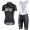 Sky Pro Damen 2017 Schwarz Fahrradbekleidung Satz Radtrikot Kurzarm+Kurz Trägerhose Radtrikot Kaufen