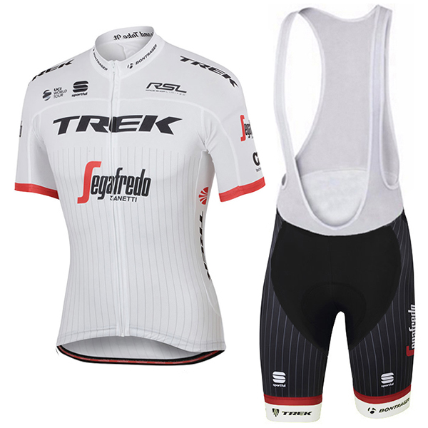 TREK-SEGAFREDO TDF Pro Race 2017 Fahrradbekleidung Satz Radtrikot Kurzarm+Kurz Trägerhose Radtrikot Kaufen TREK-SEGAFREDO TDF Pro Race 2017 Fahrradbekleidung Satz Radtrikot Kurzarm+Kurz Trägerhose Radtrikot Kaufen